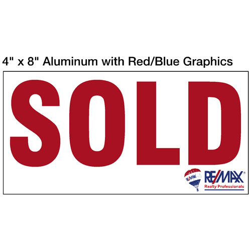RE/MAX Sold Sign