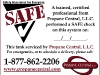 Propane Central SAFE Check Decals