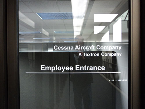 Cessna Employee Entrance